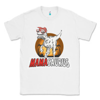 White mamasaurus Classic Tee - linhVisuals