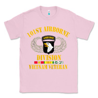 Bubblegum Pink Airborne 101st division Classic Tee - linhVisuals