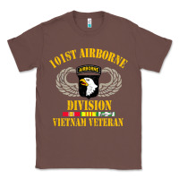 Chestnut Airborne 101st division Classic Tee - linhVisuals