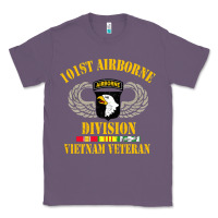 Lavender Airborne 101st division Classic Tee - linhVisuals