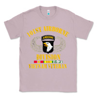 Lilac Airborne 101st division Classic Tee - linhVisuals