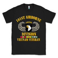 Black Airborne 101st division Classic Tee - linhVisuals