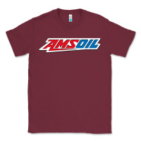 Burgundy #amsoil Classic Tee - linhVisuals