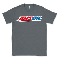 Charcoal Heather #amsoil Classic Tee - linhVisuals