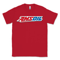 Red #amsoil Classic Tee - linhVisuals