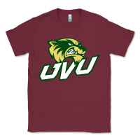Burgundy UVU, education Classic Tee - linhVisuals