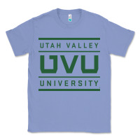 Colony Blue uvu, utah valley, education Classic Tee - linhVisuals
