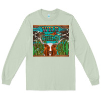 Whild Child Longhorn  Cactus Cowhide Long Sleeve Tee | Teevron