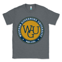 Charcoal Heather wgu, studies in utah Classic Tee - linhVisuals