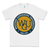 White wgu, studies in utah Classic Tee - linhVisuals