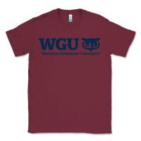 Burgundy w governors, education, wgu Classic Tee - linhVisuals