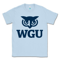 Dusty Blue western, governors, education Classic Tee - linhVisuals