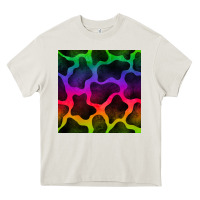 Cream colorful cow seamless pattern Heavy Core Tee - BundleAndBundleShop
