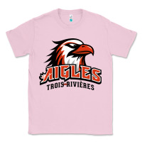 Bubblegum Pink trois rivières aigles Classic Tee - linhVisuals