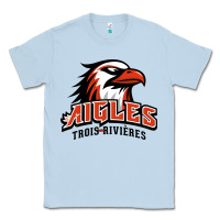 Dusty Blue trois rivières aigles Classic Tee - linhVisuals