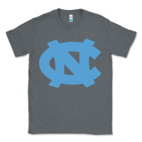 Charcoal Heather North Carolina Tar Heels Classic Tee - linhVisuals