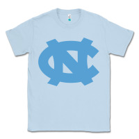 Dusty Blue North Carolina Tar Heels Classic Tee - linhVisuals