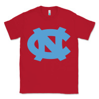Red North Carolina Tar Heels Classic Tee - linhVisuals