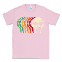 Bubblegum Pink Retro Mask Doom Classic Tee - linhVisuals