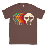 Chestnut Retro Mask Doom Classic Tee - linhVisuals