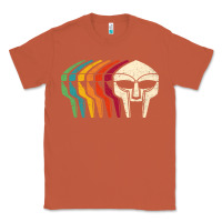 Copper Retro Mask Doom Classic Tee - linhVisuals