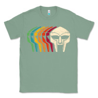 Sage Retro Mask Doom Classic Tee - linhVisuals