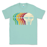 Seafoam Retro Mask Doom Classic Tee - linhVisuals
