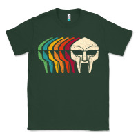 Sports Green Retro Mask Doom Classic Tee - linhVisuals