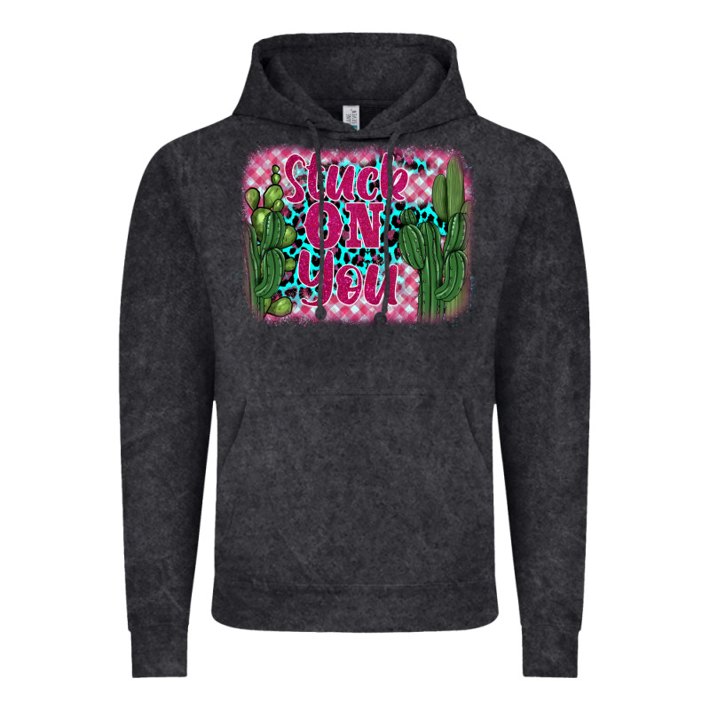 Stuck On You Cactus Vintage Hoodie by BarkalooDesign | Teevron