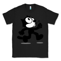 Black felix the black cat music Classic Tee - linhVisuals
