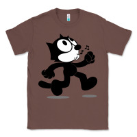 Chestnut felix the black cat music Classic Tee - linhVisuals