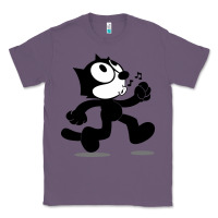 Lavender felix the black cat music Classic Tee - linhVisuals