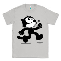 Moon Dust felix the black cat music Classic Tee - linhVisuals