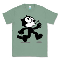 Sage felix the black cat music Classic Tee - linhVisuals