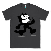 Smoke felix the black cat music Classic Tee - linhVisuals
