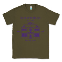 Army Green nonnatus house  blue ink Classic Tee - linhVisuals