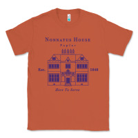 Copper nonnatus house  blue ink Classic Tee - linhVisuals