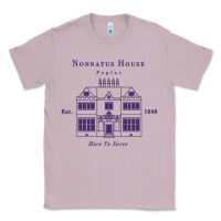 Lilac nonnatus house  blue ink Classic Tee - linhVisuals