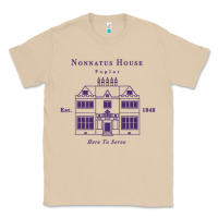 Mushroom nonnatus house  blue ink Classic Tee - linhVisuals