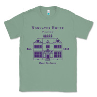 Sage nonnatus house  blue ink Classic Tee - linhVisuals