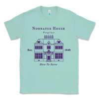 Seafoam nonnatus house  blue ink Classic Tee - linhVisuals