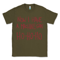 Army Green now i have a machine gun. ho ho ho Classic Tee - linhVisuals
