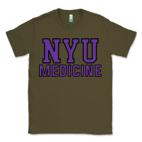 Army Green nyu medicine Classic Tee - linhVisuals