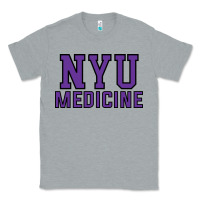 Heather Grey nyu medicine Classic Tee - linhVisuals