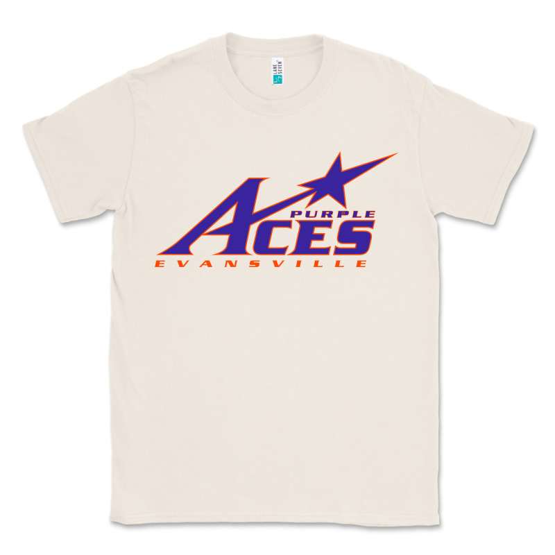 Evansville Purple Aces Classic Tee by linhVisuals | Teevron