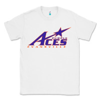 White evansville purple aces Classic Tee - linhVisuals