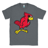 Charcoal Heather illinois state redbirds Classic Tee - linhVisuals