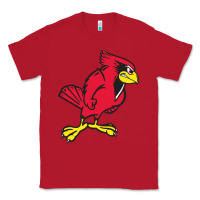 Red illinois state redbirds Classic Tee - linhVisuals