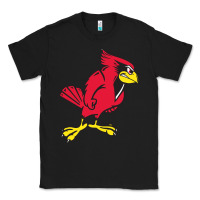Black illinois state redbirds Classic Tee - linhVisuals