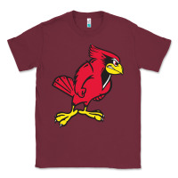 Burgundy illinois state redbirds Classic Tee - linhVisuals